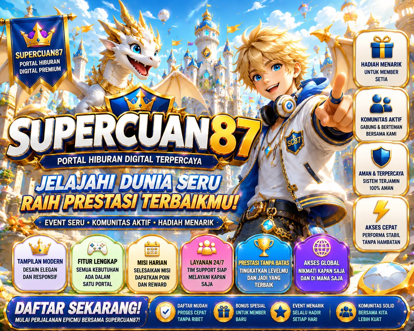 SUPERCUAN87 : Akses Ledakan Profit Luar Biasa Paling Nyata